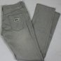 DOLCE & GABBANA JEANS $775 KHAKI WASH LOGO PLATE ORNAMENTED DENIM 34 50e NEW