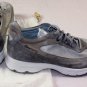 SANTONI SHOES $495 ASH GRAY KANVAS SIDE CONTRAST AIRWALK 292 TRAINER 7 40e NEW
