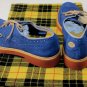 CESARE PACIOTTI SHOES $495 BLUE SUEDE MADISON AVE WINGTIP 308 DERBY 11 44e NEW