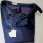 BRUNELLO CUCINELLI PANTS $730 NAVY DYED ENZYME WASHED LIGHT CHINO 40 56e NEW
