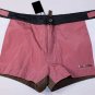 DSQUARED2 SWIM TRUNKS $465 BROWN LOGO ORNAMENTED SWIMSUIT BEACHWEAR SM 48e NEW