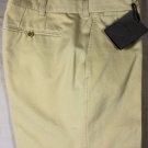 TOM FORD PANTS $990 BEIGE/CREAM 100%COTTON SILVER STITCH FF SLACKS 38 54 NEW