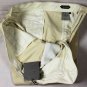 TOM FORD PANTS $990 BEIGE/CREAM 100%COTTON SILVER STITCH FF SLACKS 38 54 NEW
