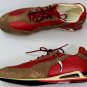ALEXANDER McQUEEN PUMA $250 RED/BROWN 2006 SPRINT LUMBAR TRAINER 11 44 NEW