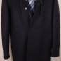 JOHN VARVATOS JACKET $1695 BLACK WOOL HOODED QUILTED 4-BTN HEAVY COAT 46 56e NEW
