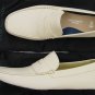 SUTOR MANTELLASSI SHOES $595 IVORY PEBBLED SOLE HANDMADE PENNY DRIVERS 9 42e NEW