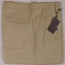 BOTTEGA VENETA PANTS $590 KHAKI BROWN 100%COTTON COUTURE CHINO SLACKS 36 52e NEW