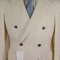 MAISON MARTIN MARGIELA COAT $2275 IVORY 1950s REPLICA TROPICAL JACKET 42 52e NEW