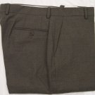 JOHN VARVATOS PANTS $395 DARK OLIVE GREEN 100%WOOL DRESS SLACKS 36 54e NEW