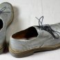 MAISON MARTIN MARGIELA SHOES $790 SILVER TREATED LEATHER CAPTOE DERBY 7 40e NEW