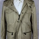 TOM FORD COAT $3240 KHAKI BROWN DUAL ZIP 4-PKT HOODED FIELD JACKET 42 52e NEW