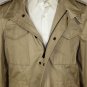 TOM FORD COAT $3240 KHAKI BROWN DUAL ZIP 4-PKT HOODED FIELD JACKET 42 52e NEW