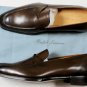 RALPH LAUREN PURPLE LABEL SHOES $1250 DARK BROWN BENCHMADE LOAFER 12 45e NEW