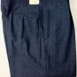 BRIONI PANTS $1060 DARK BLUE SUPER 130's WOOL HANDMADE CORTINA SLACKS 42 58e NEW