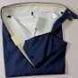 BRIONI PANTS $1060 DARK BLUE SUPER 130's WOOL HANDMADE CORTINA SLACKS 42 58e NEW