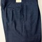 BRIONI PANTS $1060 DARK BLUE SUPER 130's WOOL HANDMADE CORTINA SLACKS 42 58e NEW