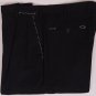 INCOTEX PANTS $980 BLACK SUPER 150's WOOL HANDMADE DRESS SLACKS 33 50e NEW