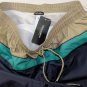 DOLCE & GABBANA SWIMSUIT $325 NAVY/BROWN/TEAL BEACHWEAR SWIMSHORTS L 52e NEW