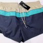 DOLCE & GABBANA SWIMSUIT $325 NAVY/BROWN/TEAL BEACHWEAR SWIMSHORTS L 52e NEW
