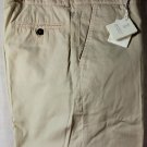 BRUNELLO CUCINELLI PANTS $765 SAND BROWN LIGHTWEIGHT FITLEG TROUSERS 38 54e NEW