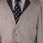 GUCCI JACKET $1,350 KHAKI/GRAY ACCENTED 3-SIGNATURE BUTTON FIELD COAT XL 54e NEW