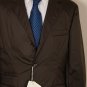 BRUNELLO CUCINELLI COAT $2195 DK BROWN 3-BTN GOOSE DOWN PUFFER BLAZER 40 50e NEW