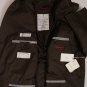 BRUNELLO CUCINELLI COAT $2195 DK BROWN 3-BTN GOOSE DOWN PUFFER BLAZER 40 50e NEW