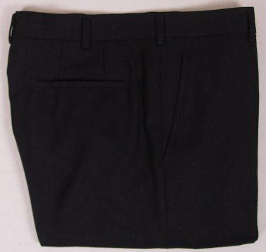 COMME des GARCONS HOMME PLUS PANTS $950 BLACK COUTURE WOOL SLACKS L 34 50e NEW