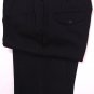 COMME des GARCONS HOMME PLUS PANTS $950 BLACK COUTURE WOOL SLACKS L 34 50e NEW
