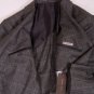 BOTTEGA VENETA COAT $3485 GRAY 2BTN 100%CASHMERE UNCONSTRUCTED JACKET 42 54e NEW