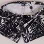 DOLCE & GABBANA SWIMSUIT $295 BLACK LOGO ORNAMENTED BEACHWEAR SHORTS XL 54e NEW