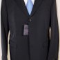 PRADA SUIT $2495 NAVY BLUE TECNO STRETCH 3-BTN SUIT 44R 54e NEW