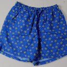 ETRO SWIM TRUNKS $350 BLUE/WHITE CIRCLE PRINT BEACHWEAR SWIMSUIT SM 48e NEW
