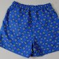 ETRO SWIM TRUNKS $350 BLUE/WHITE CIRCLE PRINT BEACHWEAR SWIMSUIT SM 48e NEW