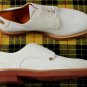CESARE PACIOTTI SHOES $545 IVORY SUEDE MADISON AVE DOWNTOWN DERBY 8 41e NEW