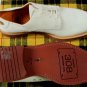 CESARE PACIOTTI SHOES $545 IVORY SUEDE MADISON AVE DOWNTOWN DERBY 8 41e NEW