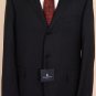 LANVIN SUIT $2080 CHARCOAL BLACK 3-BTN WOOL/CASHMERE COUTURE SUIT 44R 54e NEW