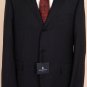 LANVIN SUIT $2080 CHARCOAL BLACK 3-BTN WOOL/CASHMERE COUTURE SUIT 44R 54e NEW