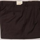 BRIONI PANTS $865 DARK BROWN SUPER 110's WOOL CANNES HANDMADE SLACKS 40 56e NEW