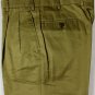 BRIONI PANTS $645 DRAB BROWN 100%COTTON HANDMADE CORTINA GOLF SLACKS 32 48 NEW