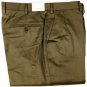 BRIONI PANTS $995 OLIVE KHAKI SUPER 130's WOOL CANNES HANDMADE SLACKS 38 54e NEW