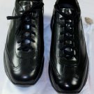 SANTONI SHOES $495 DARK GREEN CALF LOGO EMBOSSED AIRWALK TRAINER 11.5 44.5e NEW