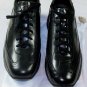 SANTONI SHOES $495 DARK GREEN CALF LOGO EMBOSSED AIRWALK TRAINER 11.5 44.5e NEW
