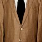 ZEGNA JACKET $2195 COPPER 2BTN COTTON/LINEN/SILK DUO STREET SPORTCOAT 46 56e NEW