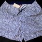 BRIONI SAILING SWIMSUIT $600 WHITE/BLUE LOGO EMBROIDERED SWIM TRUNKS XXL 56e NEW