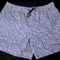 BRIONI SAILING SWIMSUIT $600 WHITE/BLUE LOGO EMBROIDERED SWIM TRUNKS XXL 56e NEW