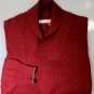 BRUNELLO CUCINELLI SWEATER $1795 CHERRY CASHMERE SHAWL COLLAR PULLOVER L 52e NEW