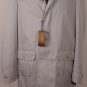 GUCCI JACKET $1,595 KHAKI BROWN 5-BTN LOGO MID-TRENCH FALL STORM COAT 38 48e NEW