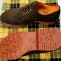 CESARE PACIOTTI SHOES $495 DARK BROWN SUEDE MADISON AVE 308 WINGTIP 7 40e NEW