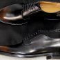 DSQUARED2 SHOES $895 BLACK BURNISHED TOE CALFSKIN GOODYEAR WELT DERBY 11 44e NEW